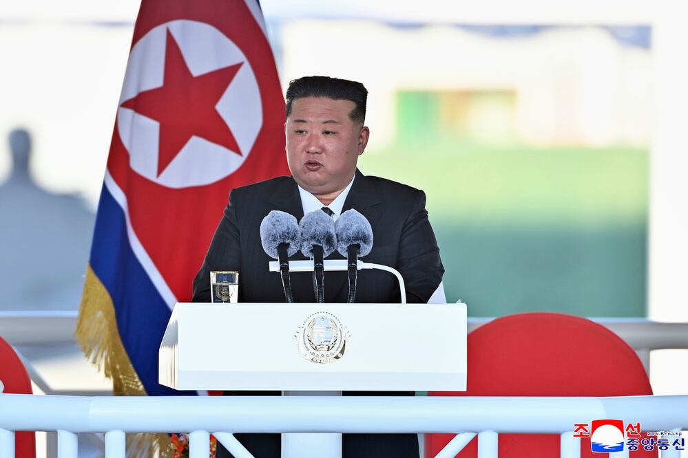 Corea del Norte: "Ataque de Israel vs Irán es terrorismo de Estado"; advierte riesgo de guerra total (Agencia Central de Noticias de Corea/Servicio de Noticias de Corea via AP, Archivo)