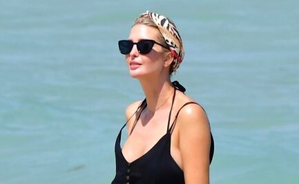 Captan a Ivanka Trump destilando glamour con minivestido playero en Miami