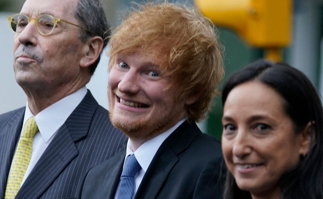 Sheeran había sido denunciado por los herederos de Ed Townsend, coautor de la canción de Marvin Gaye. Foto: TIMOTHY A. CLARY / AFP