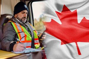 Solicitan 5 camioneros para trabajo en Canadá con salario de más de $44,000 mensuales