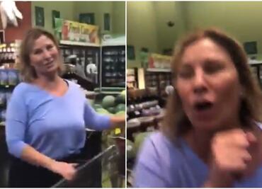Video. Mujer tose a propósito sobre clientes en tienda de Nebraska