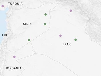 Estados Unidos bombardea objetivos en Siria e Irak en respuesta al ataque en Jordania