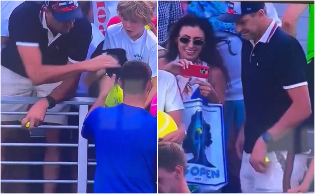 Identifican al ladrón de la gorra en el US Open: es dueño de una empresa polaca. Foto: Captura de video / X