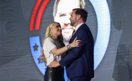 Viuda de Charlie Kirk y JD Vance desatan rumores de romance tras aparición viral muy cariñosa. VIDEO
