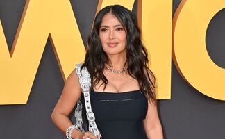 Salma Hayek y el minivestido negro ajustado que dio de qué hablar en Londres