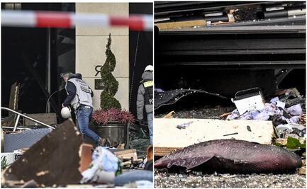 Estalla acuario gigante con mil 500 peces en un hotel de Berlín