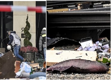Estalla acuario gigante con mil 500 peces en un hotel de Berlín