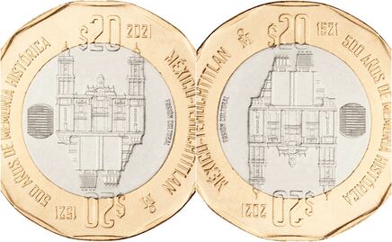 La moneda conmemorativa de $20 pesos de Tenochtitlán que vale hasta $1.5 millones de pesos