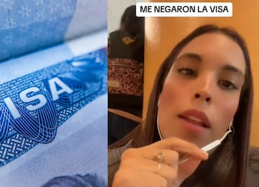 Mujer revela el increíble error por el que le negaron la visa americana y se vuelve viral en TikTok