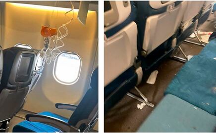 Video. 36 heridos por turbulencias "extremas" en un vuelo en Estados Unidos