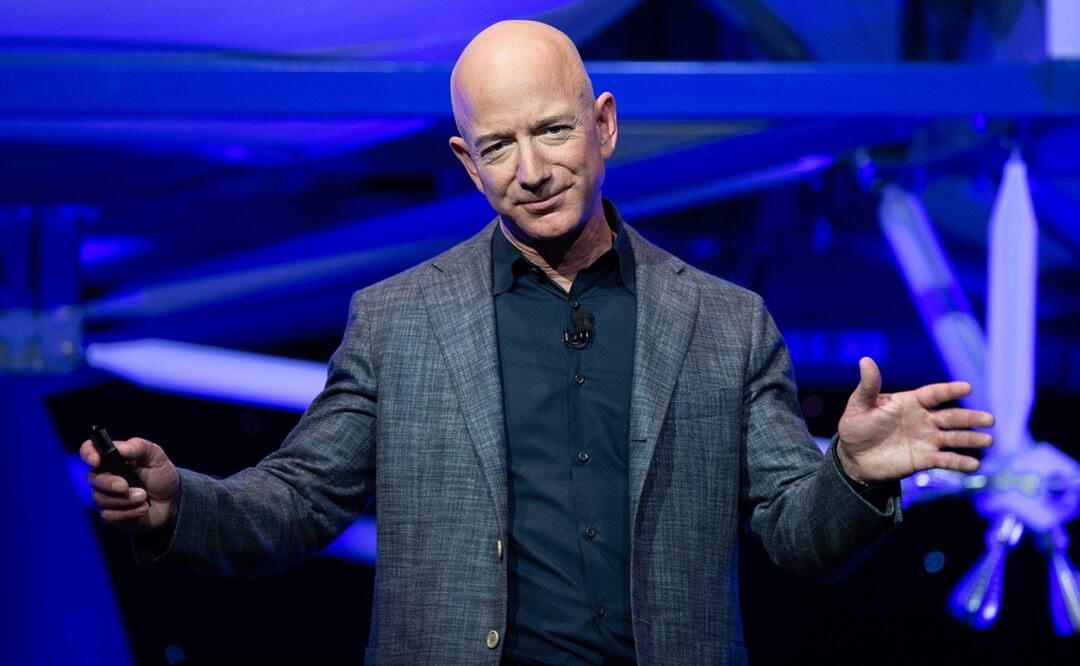 El ejercicio y dieta del millón que transformaron a Jeff Bezos en el súper jefe de Amazon. Foto: AFP