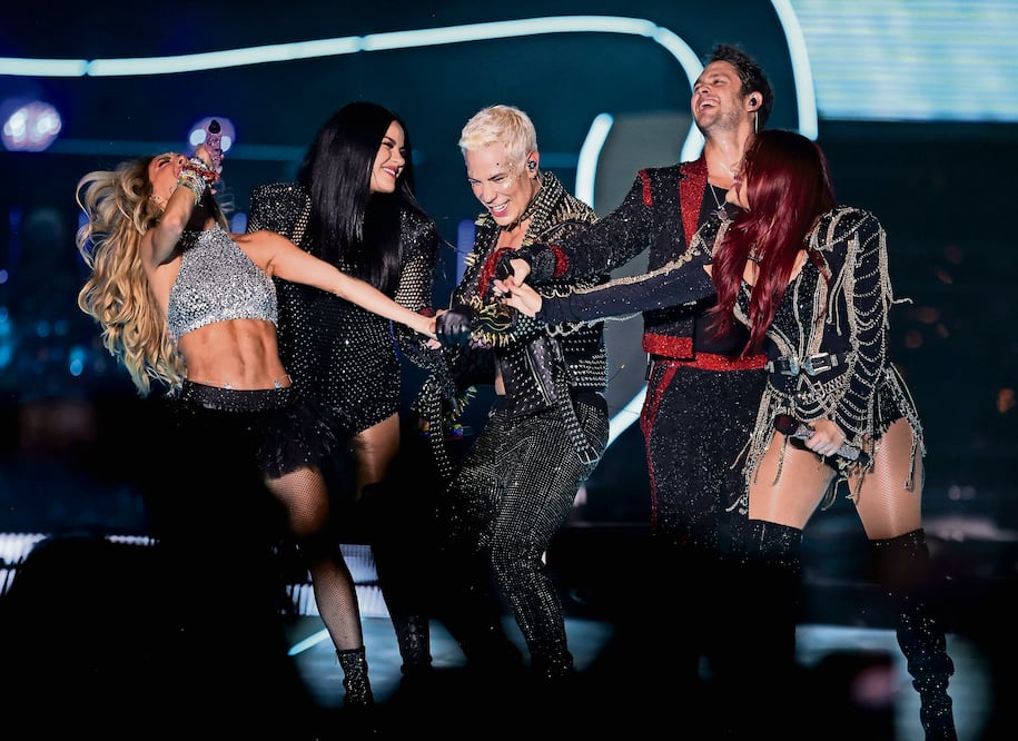 Niegan la entrada a RBD a Premios lo Nuestro; Christopher Uckerman revela la razón. Foto: EFE/Jesus Rosales