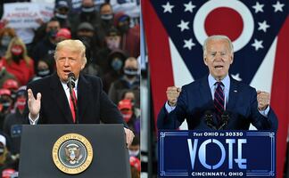 ¿Por qué se ve a Biden mucho más mayor que a Trump si sólo se llevan tres años?
