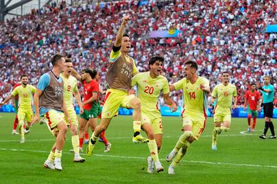 España vence 2-1 Marruecos en Juegos Olímpicos; avanza a la final. VIDEO