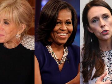 Brigitte Macron, Michelle Obama y Jacinda Ardern; mujeres poderosas acusadas de haber nacido hombres