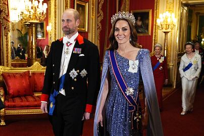 ¿La verdadera reina? Kate Middleton usó impresionante tiara, que Camila jamás ha portado, en banquete de Estado 