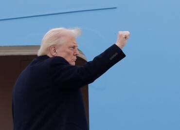 La Casa Blanca coloca un cuadro del atentado a Trump en el lugar del retrato de Obama