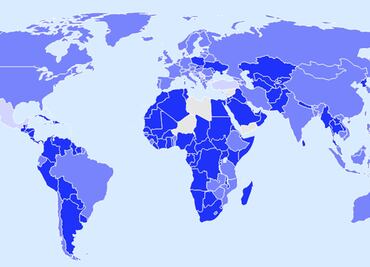 El mapa que muestra las restricciones de viaje por Covid-19 en el mundo