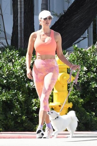 Con leggings durazno y al estilo 'Barbie', Ivanka Trump deslumbra en Miami