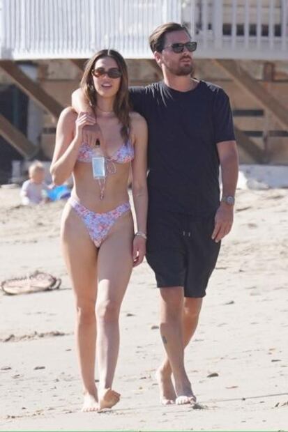 Scott Disick presume novia de 19 años, se llama Amelia Hamlin