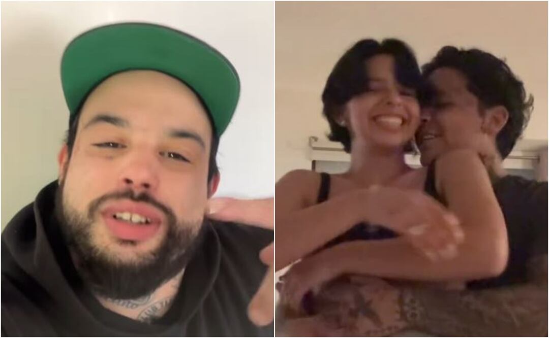 Emiliano Aguilar rompe el silencio y habla de la supuesta infidelidad de Nodal con Ángela. Foto: Instagram-TikTok