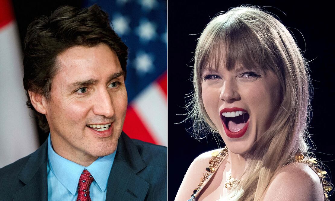 El mensaje de Trudeau a Taylor Swift: No seas cruel y ven a cantar a Canadá (Photo by ANDREJ IVANOV and SUZANNE CORDEIRO / AFP)