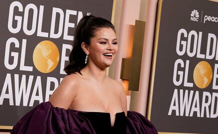Selena Gomez derrocha belleza y glamour con vestido bustier en los Golden Globes