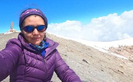 ¡Orgullo mexicano! Montañista Perla Tijerina vivió 32 días en el volcán Pico de Orizaba