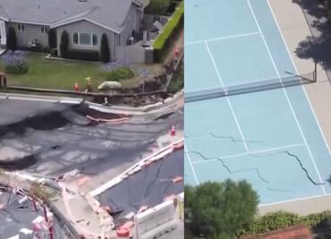 ¡Temen un gran terremoto! Aparecen impresionantes grietas en Los Ángeles, California. VIDEO