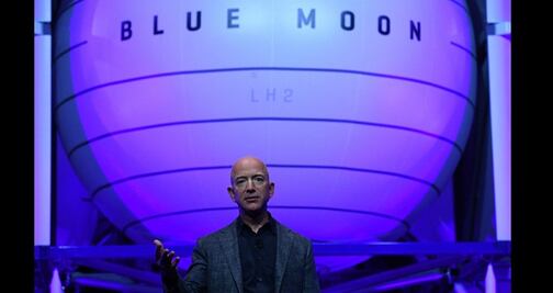 El ambicioso plan de Jeff Bezos para 'quedarse' en la Luna