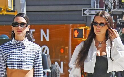 Bella Hadid y Dua Lipa destilan glamour y estilo en Nueva York