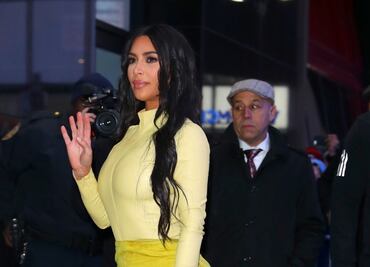 Kim Kardashian posa con lencería nude en Instagram