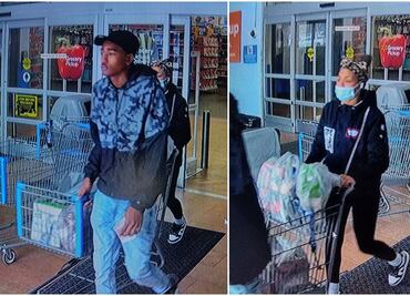 Pareja roba más de 6 mil dólares en mercancía de Walmart al engañar a cajero