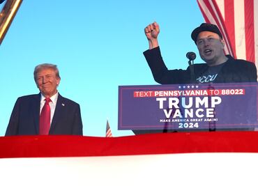 Elon Musk acompañará a Donald Trump en la esperar los resultados de las elecciones