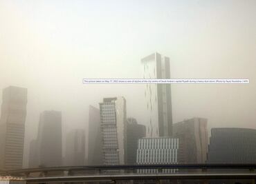 Tormentas de arena provocan caos en varios países de Oriente Medio (VIDEOS)