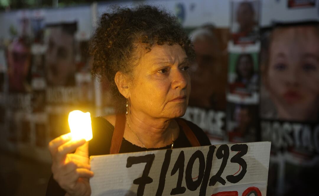 Israel conmemora el ataque de Hamás del 7 de octubre en silencio y con lágrimas. Foto: EFE
