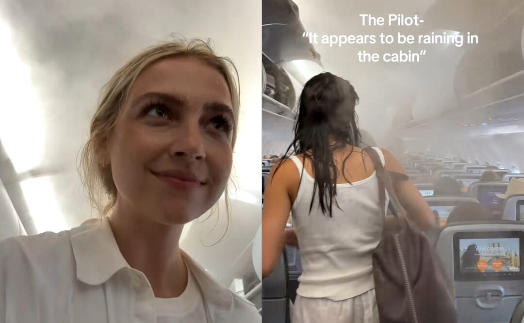 Misteriosa niebla blanca moja a los pasajeros de un vuelo a Nueva York: ¿Qué es? Foto: Captura TikTok