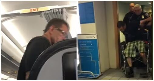 Video. Pasajero se niega a dejar asiento equivocado y lo expulsan de avión