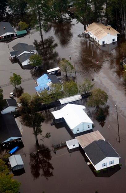Las peores inundaciones por Florence aún están por llegar