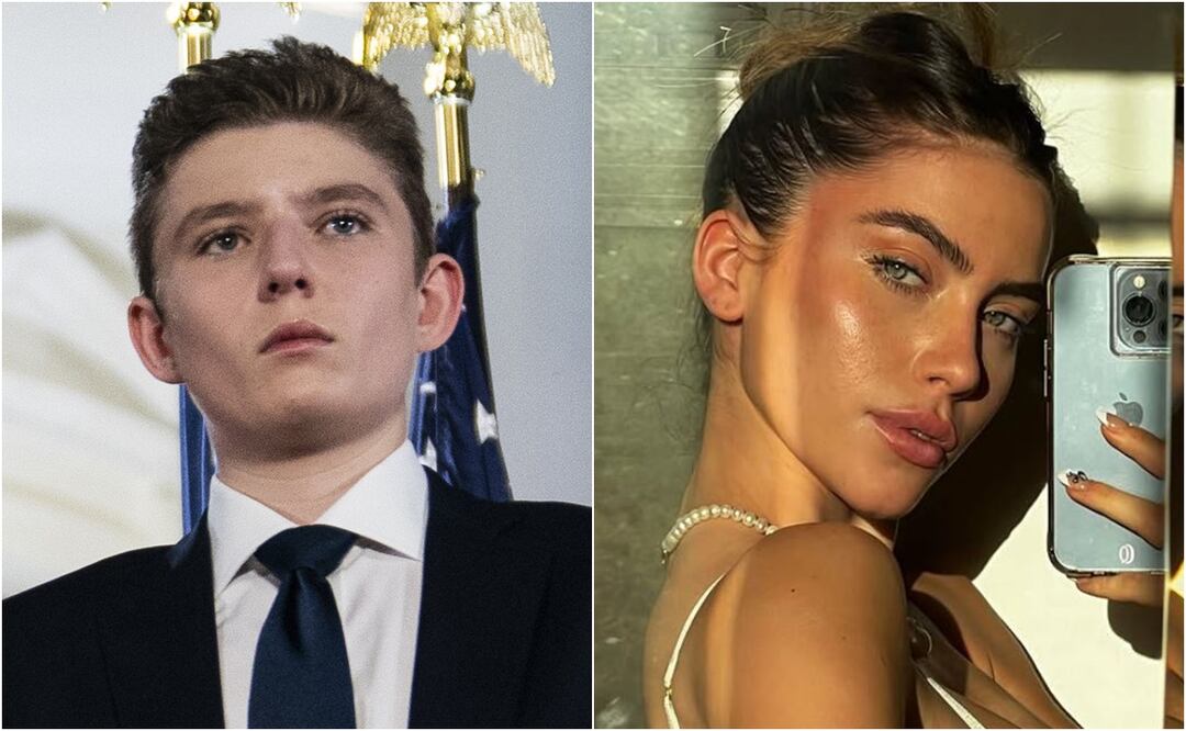 Vinculan a Barron Trump con esta millonaria joven. ¿Son novios? ¿Quién es ella? Foto: AP/Instagram
