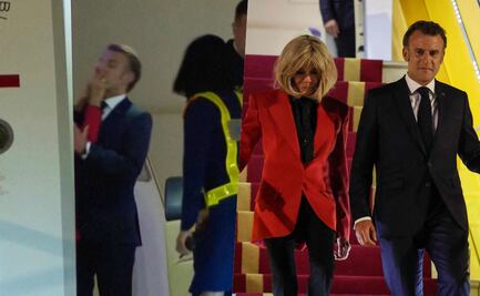 Brigitte Macron le da tremenda cachetada a Emmanuel… y luego aclaran: “¡Era broma!” 