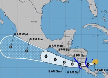 Tormenta tropical Bonnie 2022 evolucionaría a huracán; ¿hacia dónde se dirige?