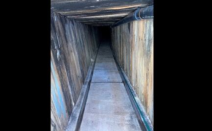 Hallan en Arizona el túnel "más sofisticado en la historia" de EU
