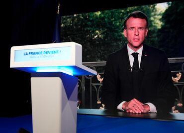 Emmanuel Macron adelanta elecciones en Francia tras victoria de la ultraderecha en las europeas