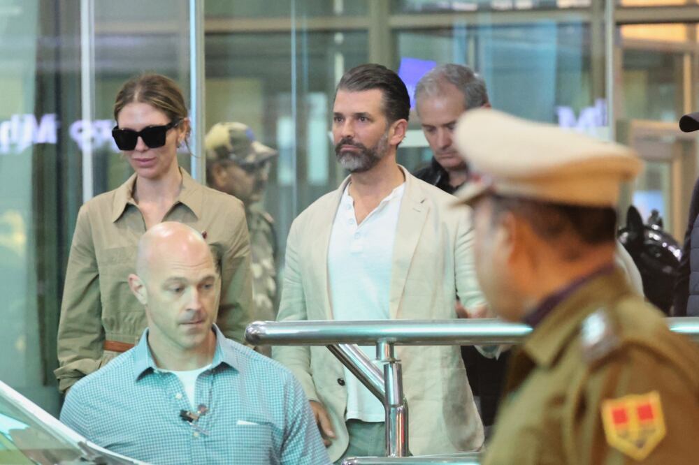 Donald Trump Jr. se compromete en la Casa Blanca con Bettina Anderson, modelo e influencer. Foto AP