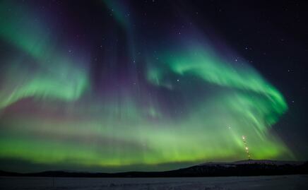 Observa en vivo las auroras boreales de Canadá sin salir de casa