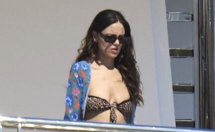 Eiza González y el mini bikini 'animal print' con el que deslumbró en Italia 