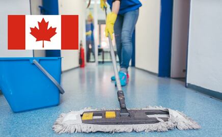 Ve a trabajar a Canadá este 2023 como personal de limpieza (no piden inglés)