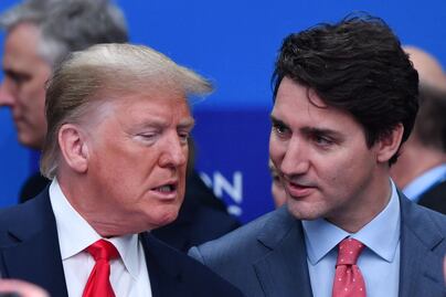 Trudeau y Trump hablan por 50 minutos en medio de la guerra comercial lanzada por Estados Unidos