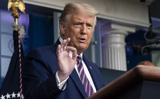 "Trump, sin síntomas de Covid-19 ni fiebre desde hace 4 días"